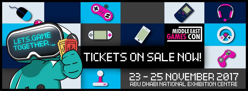 Middle East Games Con 2017 - Coming Soon in UAE   