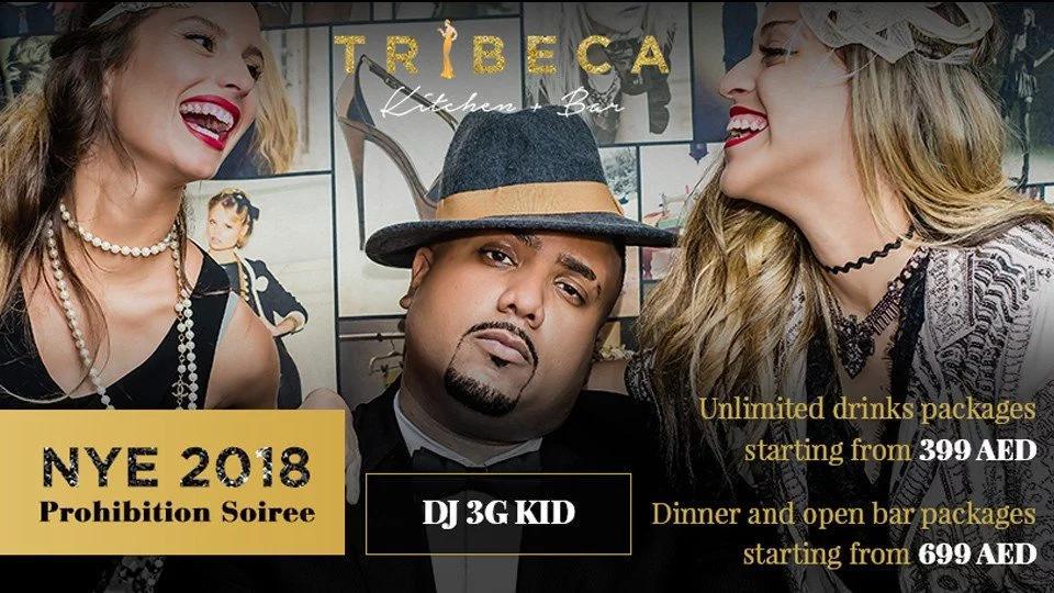 Prohibition Soiree – NYE 2018 at Tribeca - Coming Soon in UAE   