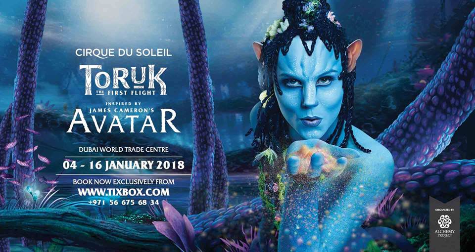 Cirque Du Soleil TORUK – The First Flight in Dubai 2018 - Coming Soon in UAE   