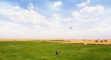 Friday morning at Skydive Dubai Desert Campus