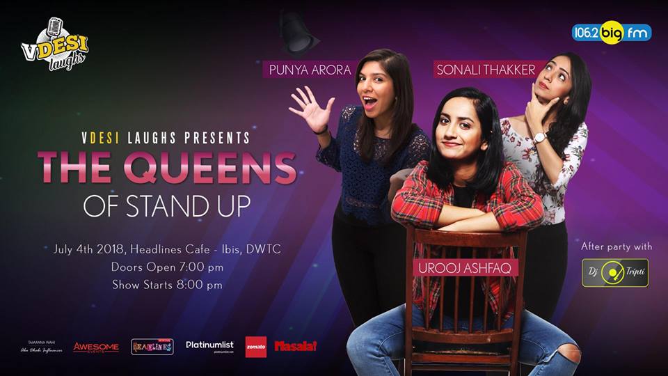 The Queens of Stand Up - Coming Soon in UAE   