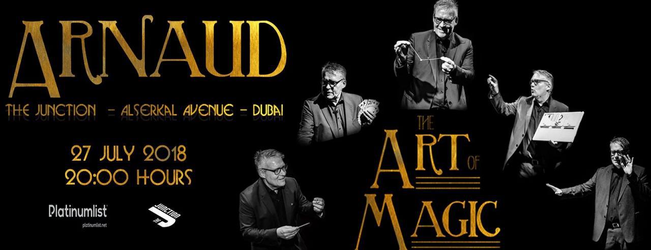 The Art of Magic by Arnaud at the Junction - Coming Soon in UAE   