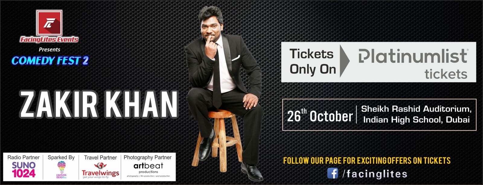 Zakir Khan Live in Dubai - Coming Soon in UAE   