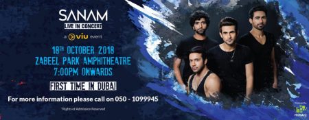 Sanam Live in Dubai - Coming Soon in UAE   