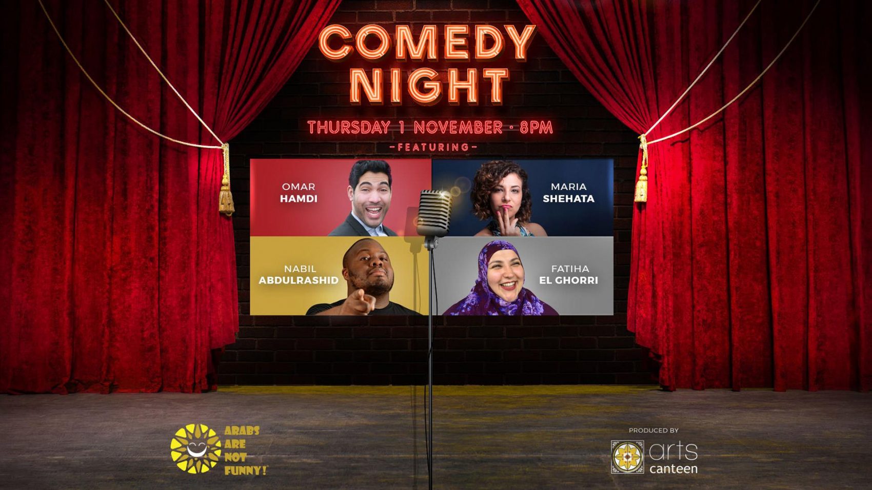 Arabs are not funny – Comedy Night - Coming Soon in UAE   