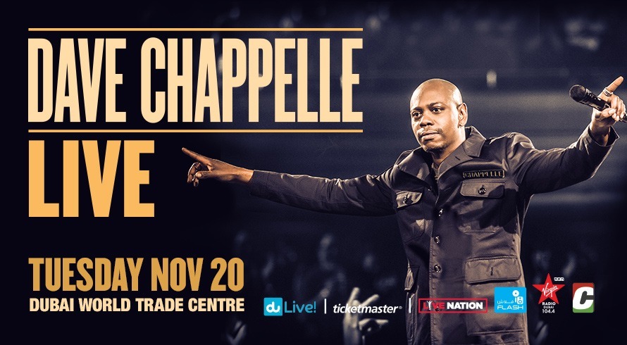 Dave Chappelle Live! - Coming Soon in UAE   