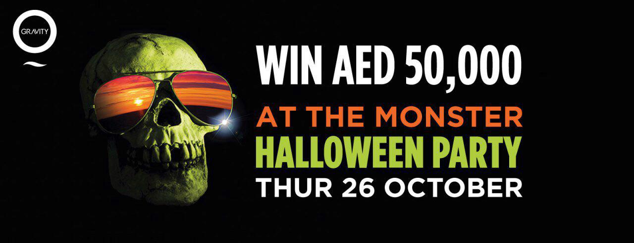 Zero Gravity – The Monster Halloween Party - Coming Soon in UAE   