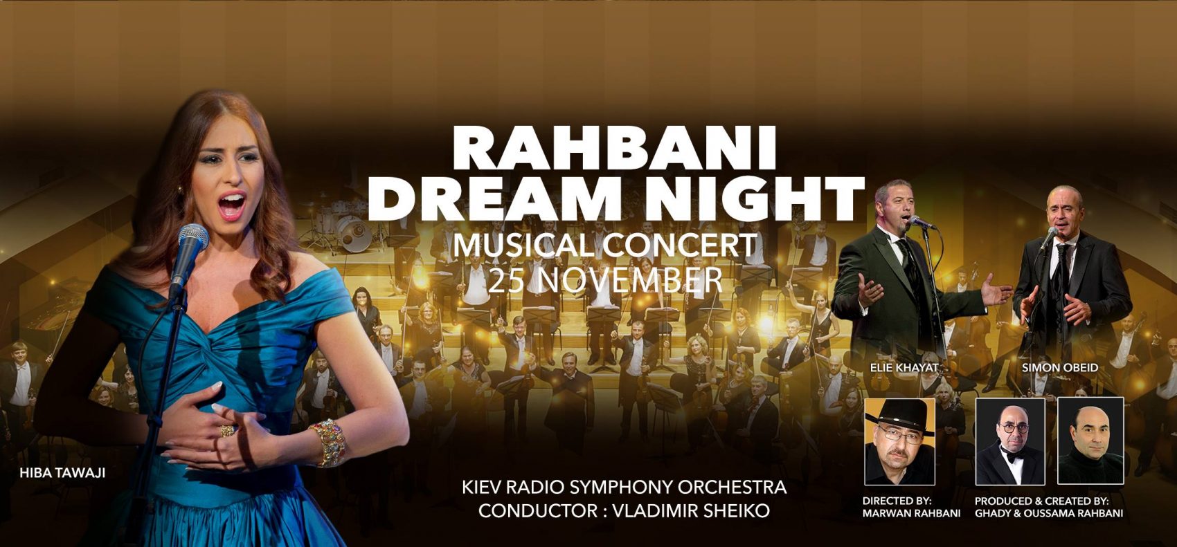 Rahbani Dream Night at the Dubai Opera - Coming Soon in UAE   