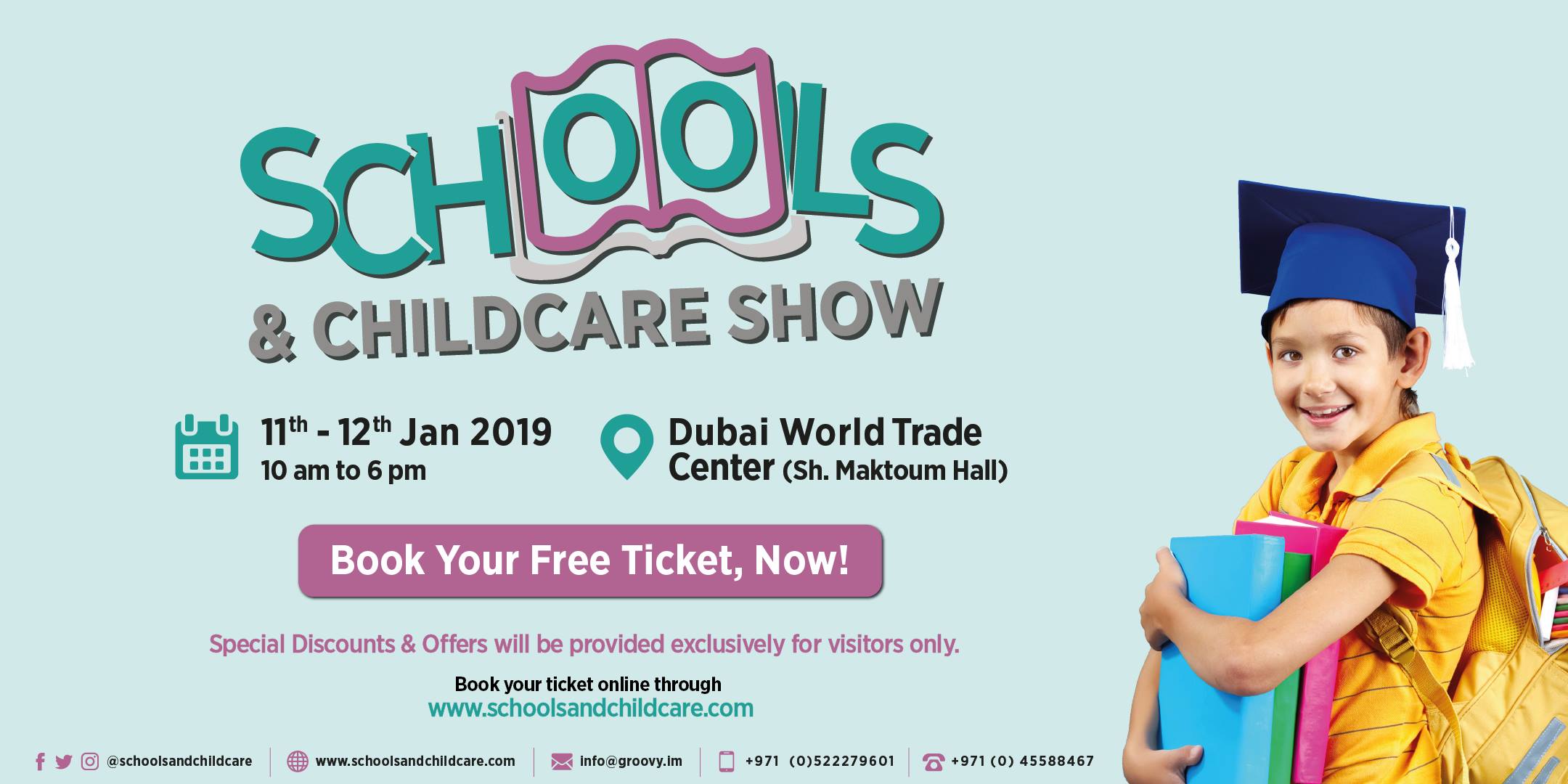 Dubai Schools and Childcare Show 2019 - Coming Soon in UAE   