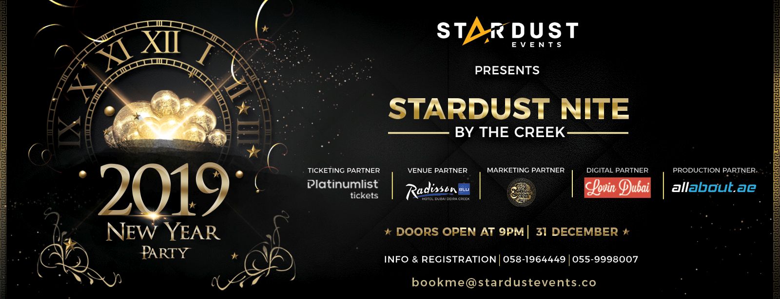 Stardust Nite – By The Creek - Coming Soon in UAE   