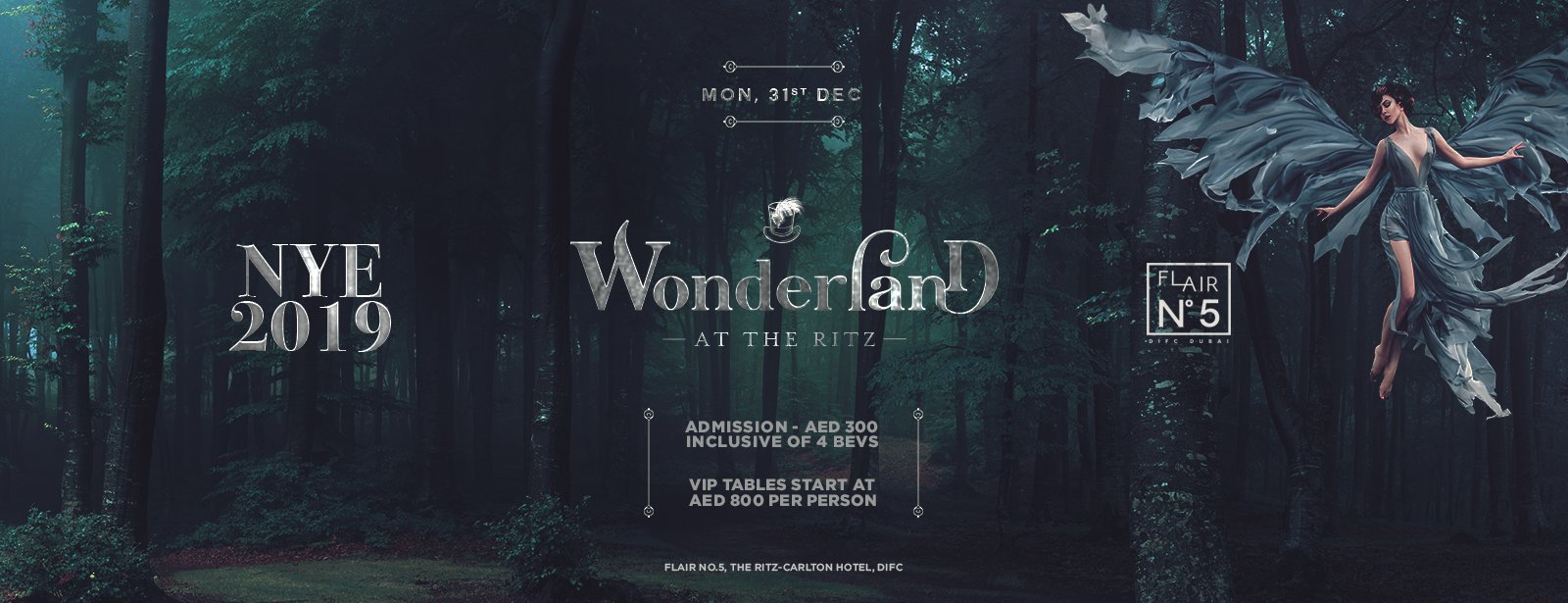 Wonderland At The Ritz NYE - Coming Soon in UAE   