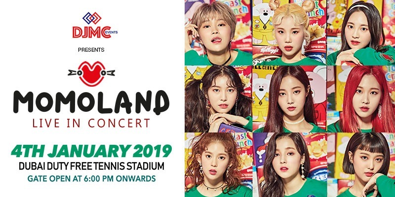 Momoland Live in concert - Coming Soon in UAE   