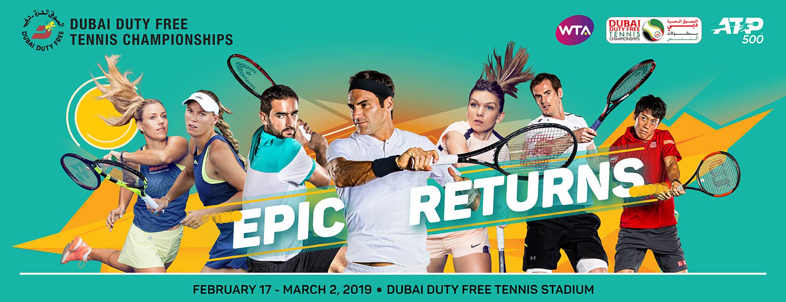 Dubai Duty Free Tennis Championships 2019 - Coming Soon in UAE   