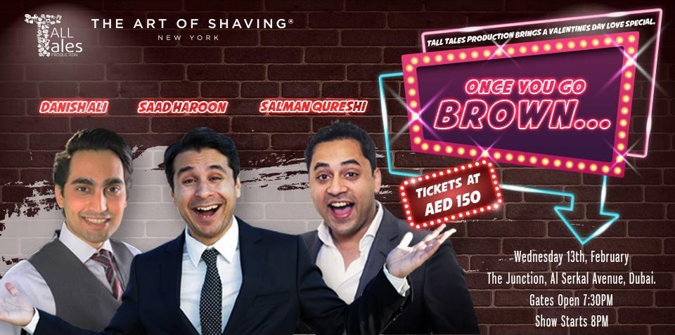 Once You Go Brown Comedy Show - Coming Soon in UAE   