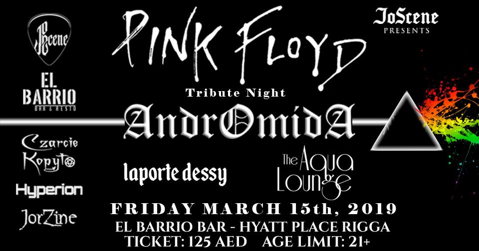 Pink Floyd Tribute Night by Andromida - Coming Soon in UAE   