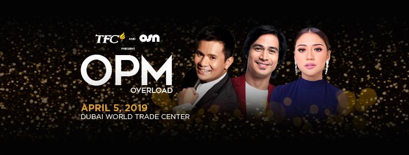 OPM Overload concert - Coming Soon in UAE   