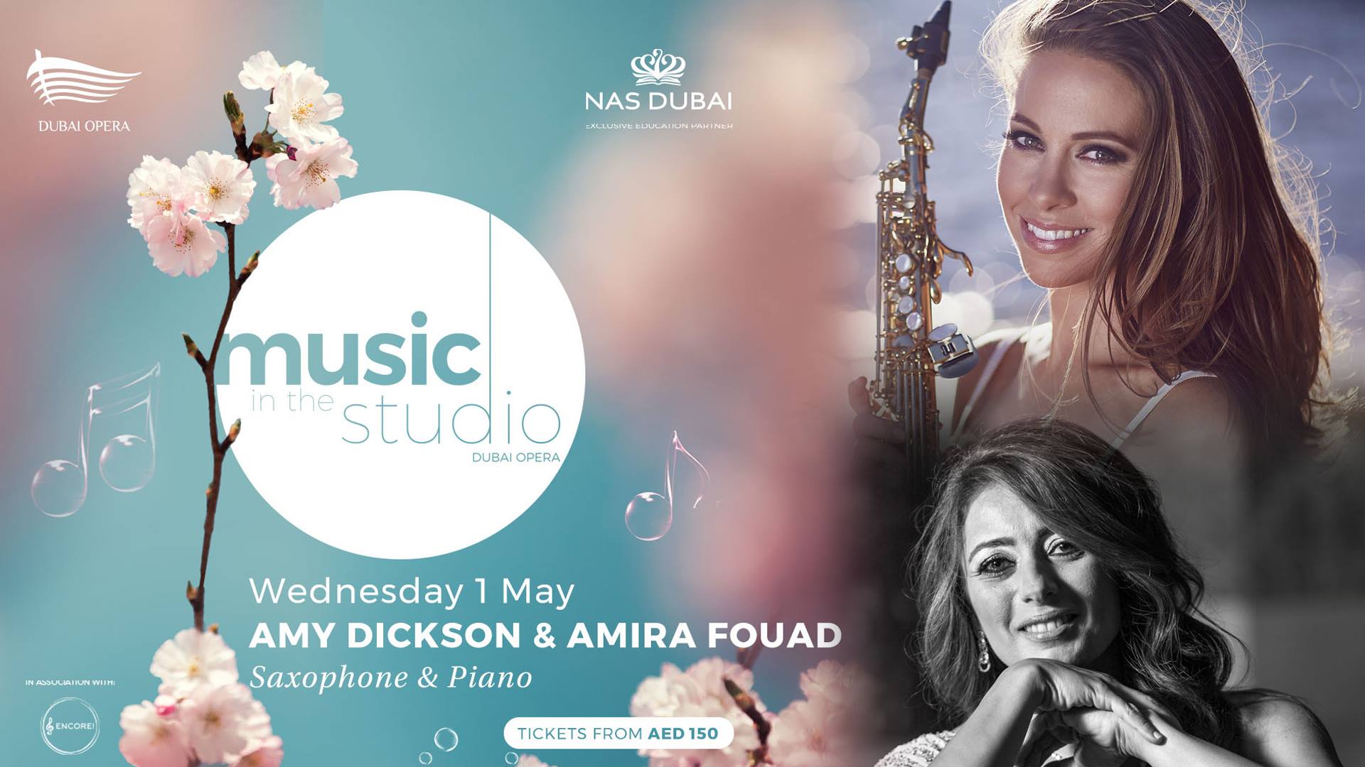 Amy Dickson and Amira Fouad Classical Concert - Coming Soon in UAE   