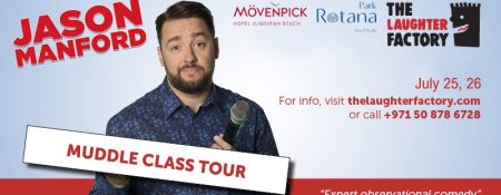 Jason Manford – Muddle Class Tour - Coming Soon in UAE   