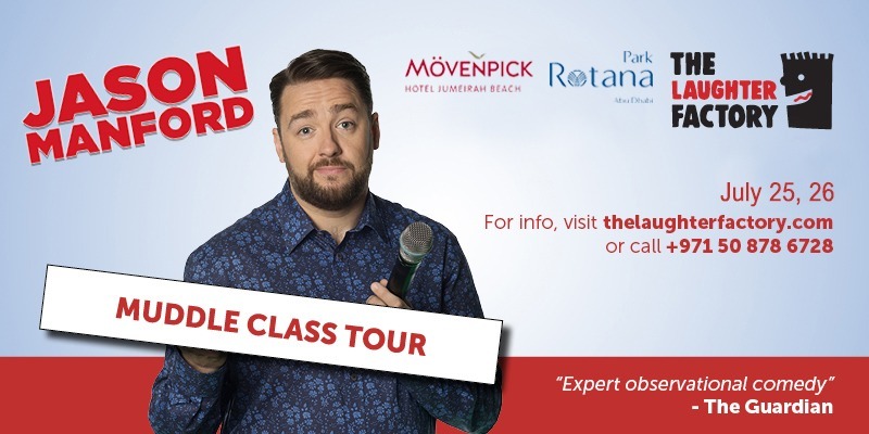 Jason Manford – Muddle Class Tour - Coming Soon in UAE   