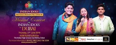 Indian Idols Concert - Coming Soon in UAE   