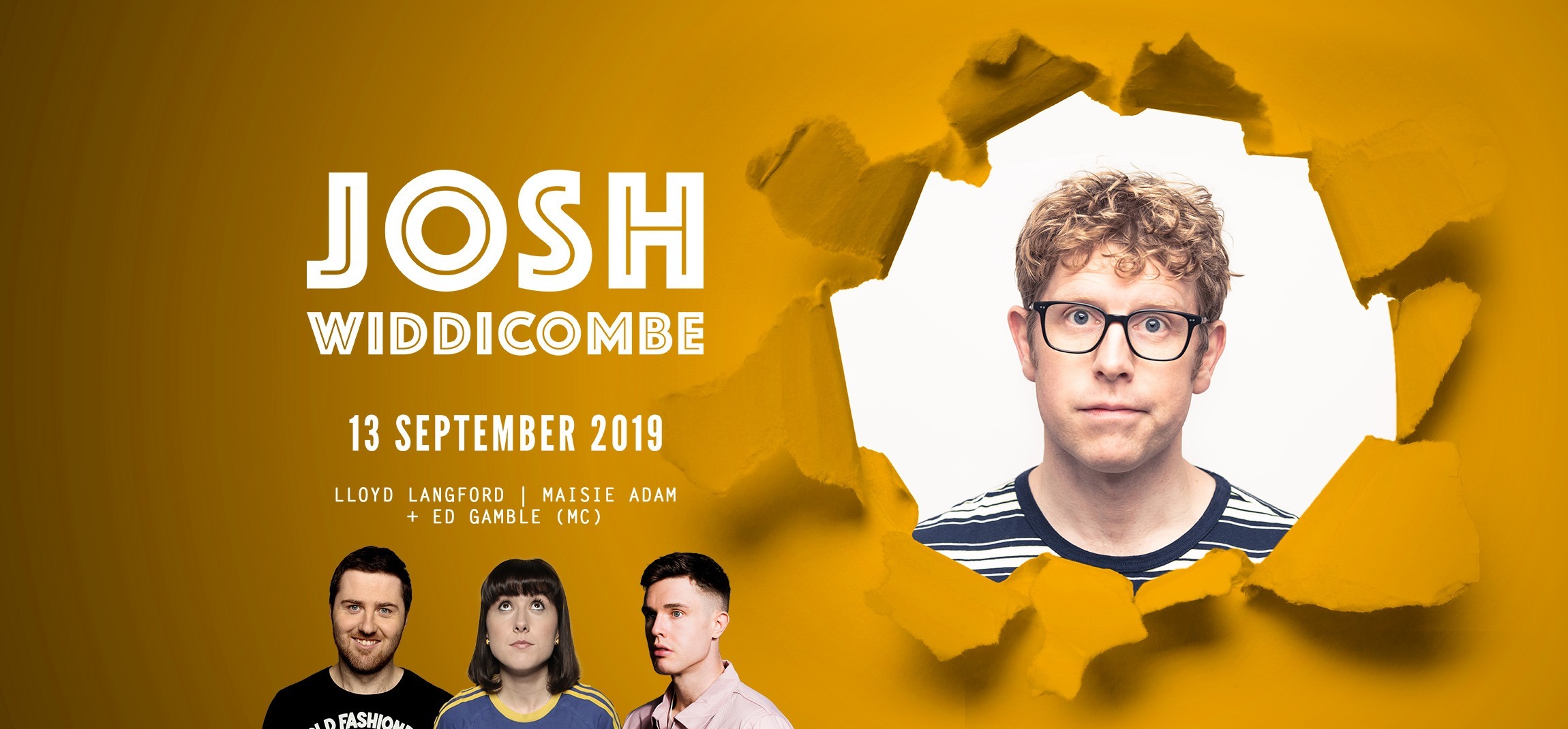 Josh Widdicombe comedy show at the Dubai Opera - Coming Soon in UAE   