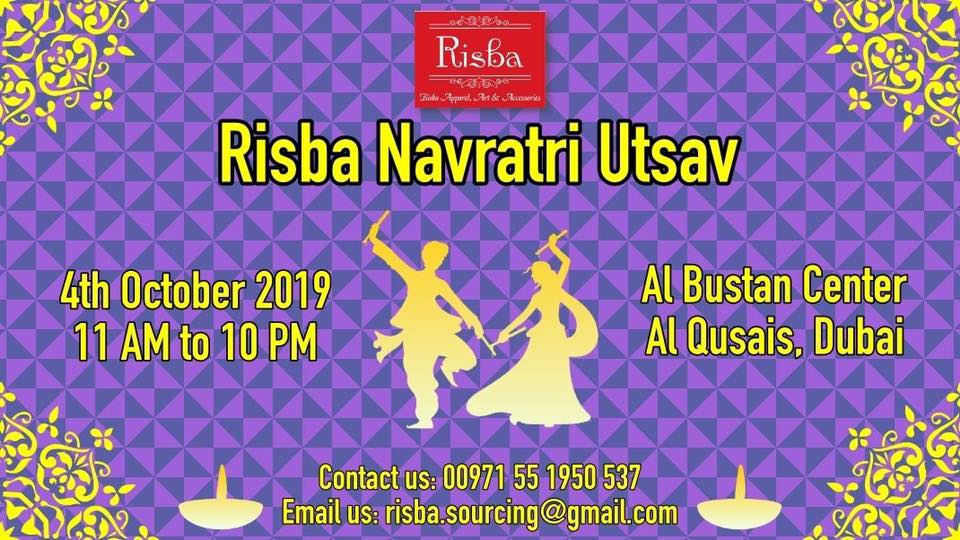 Risba Navratri Utsav - Coming Soon in UAE   