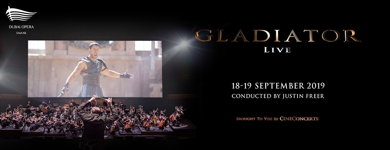 Gladiator Live In Concert - Coming Soon in UAE   