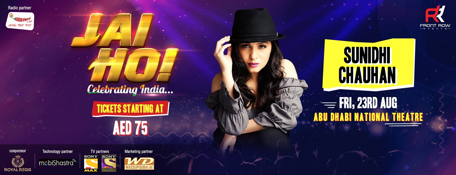 Jai Ho! with Sunidhi Chauhan - Coming Soon in UAE   