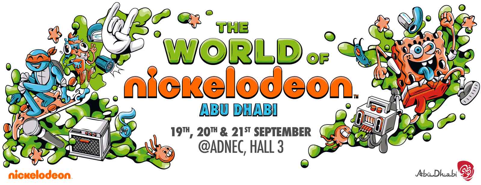 Abu Dhabi Family Week 2019: The World of Nickelodeon - Coming Soon in UAE   