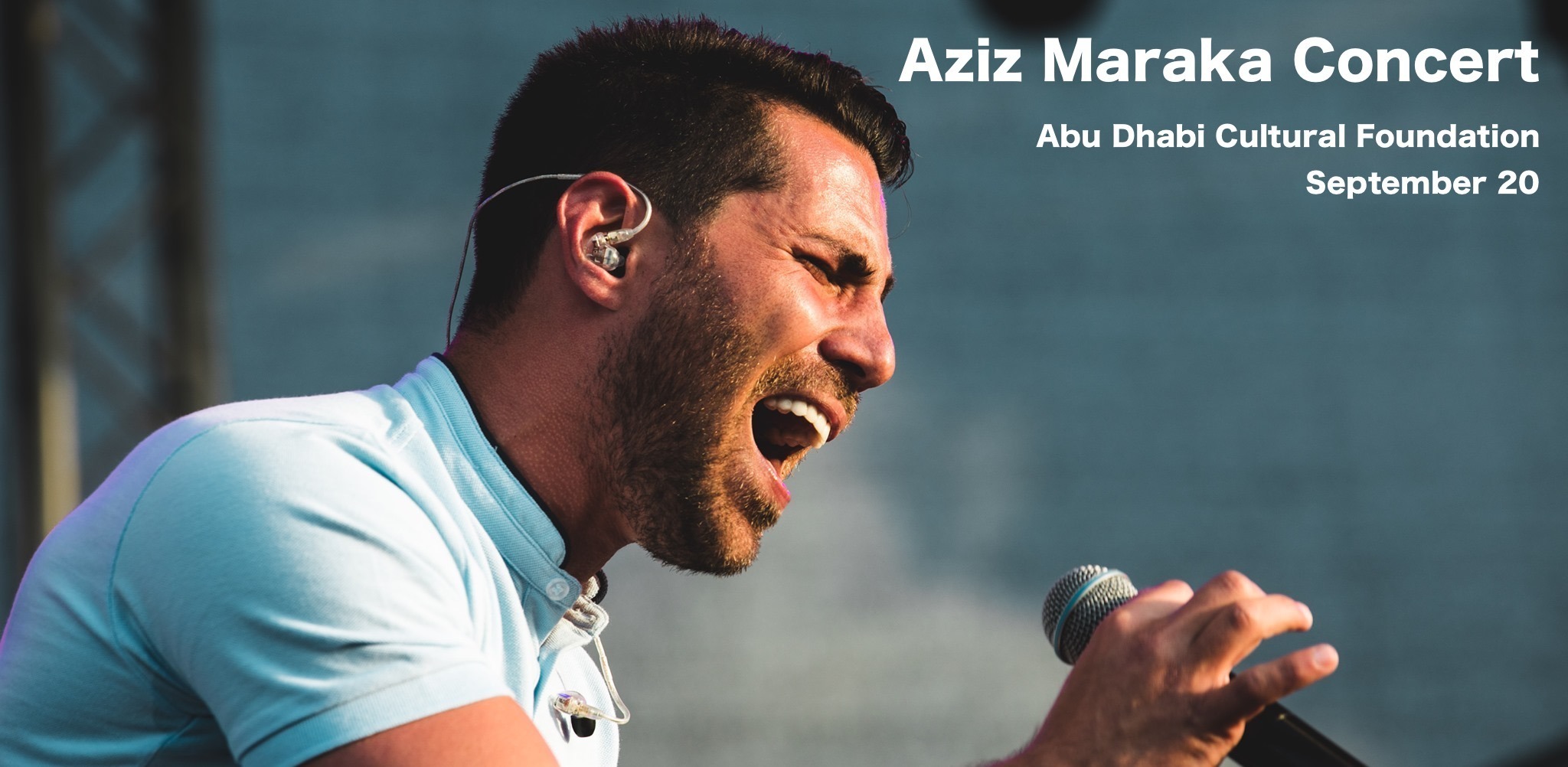 Aziz Maraka Concert - Coming Soon in UAE   