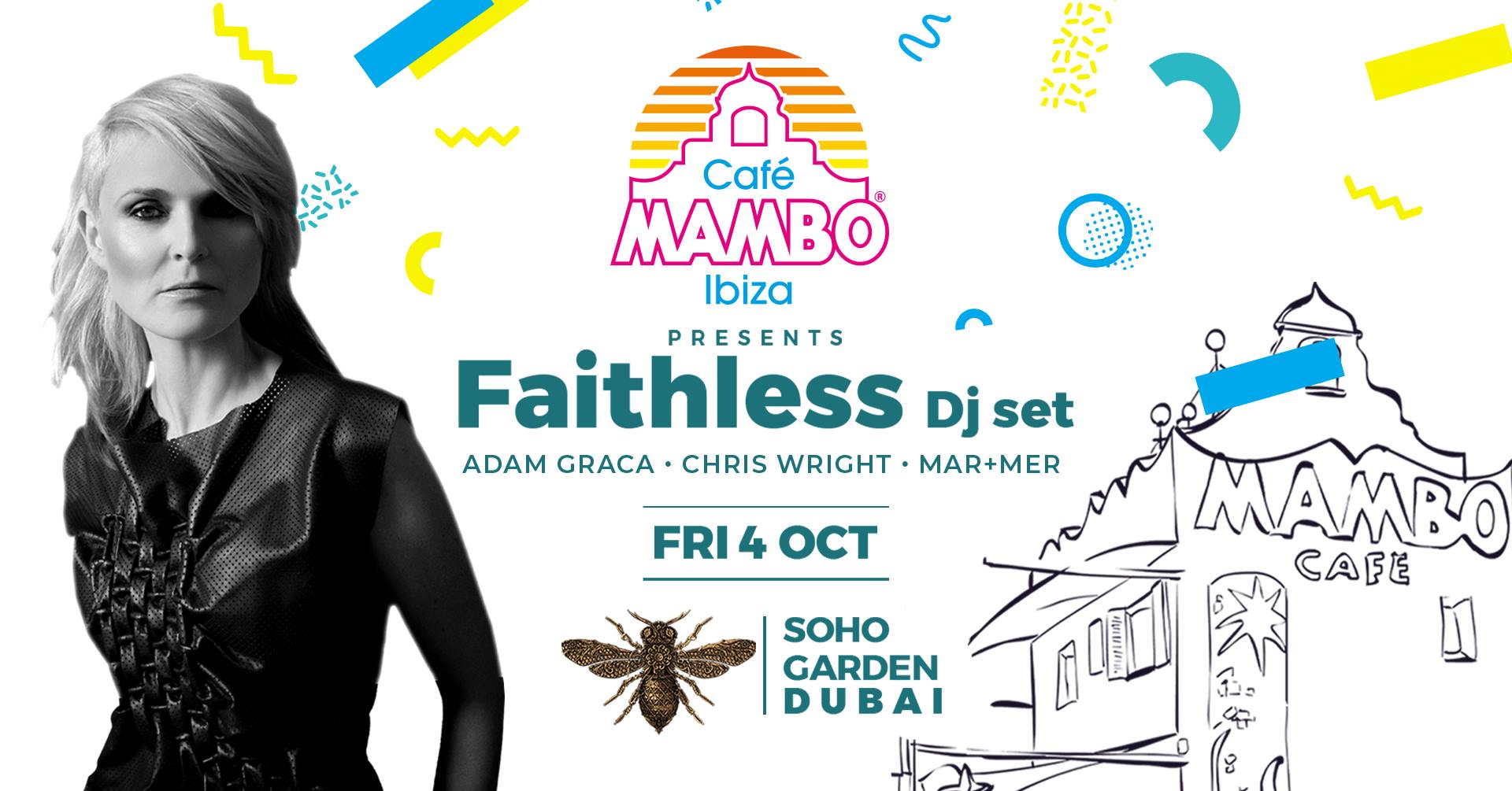 Cafe Mambo – Faithless - Coming Soon in UAE   