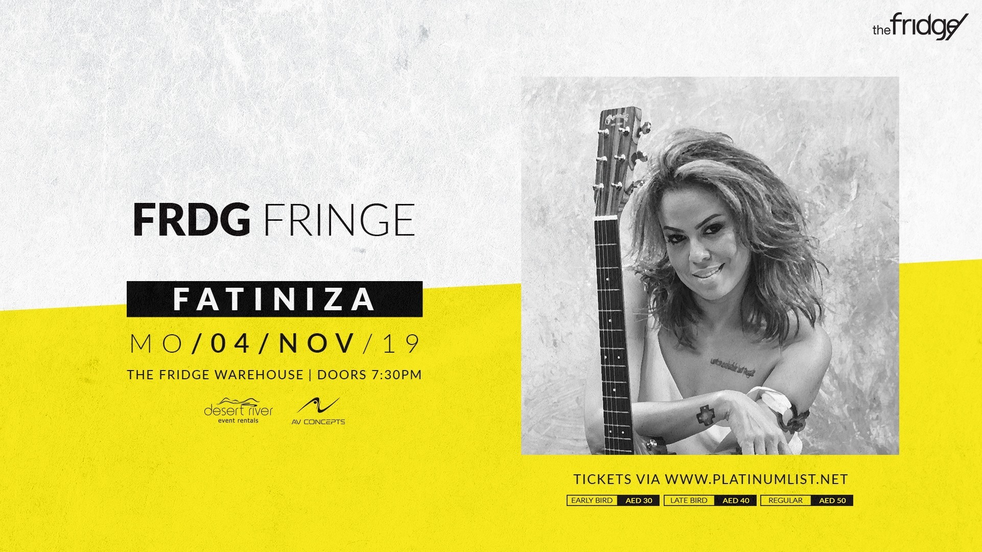 FRDG Fringe presents: Fatiniza - Coming Soon in UAE   