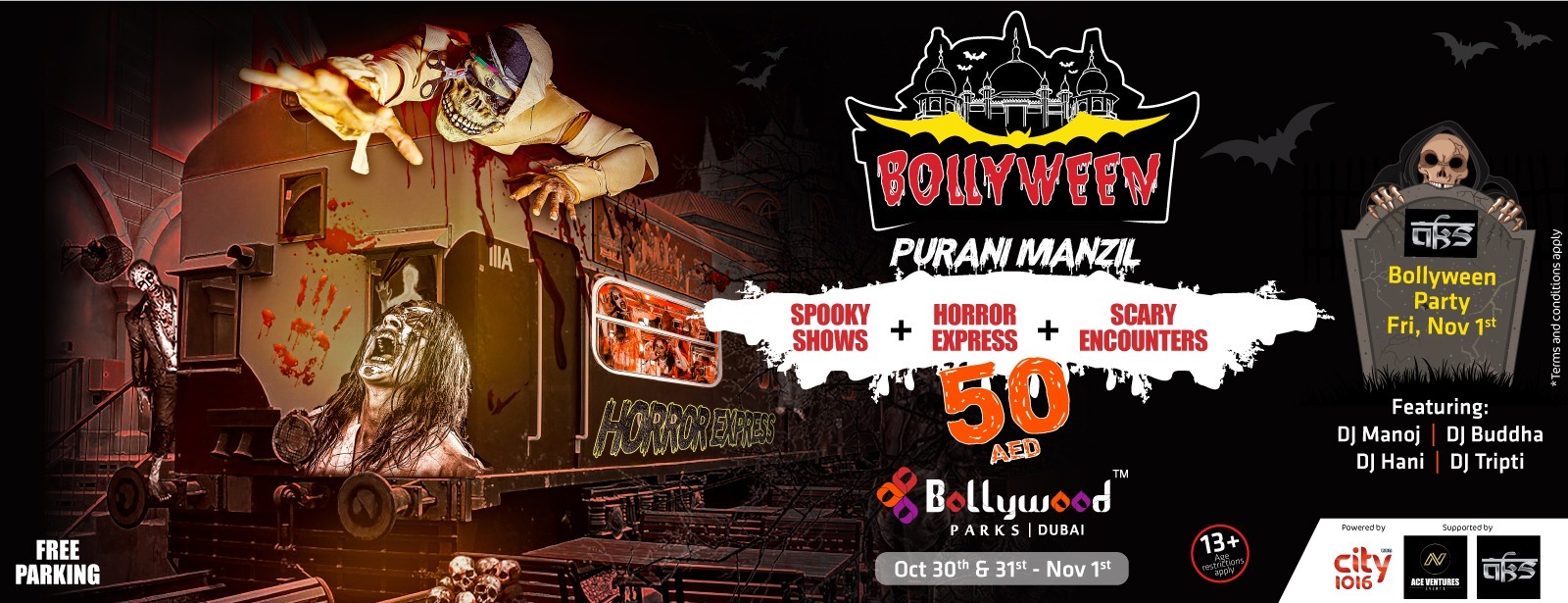 Bollyween – Halloween Celebrations: Bollywood Style - Coming Soon in UAE   