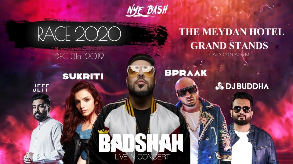 Race 2020 featuring Badshah Live in Concert - Coming Soon in UAE   