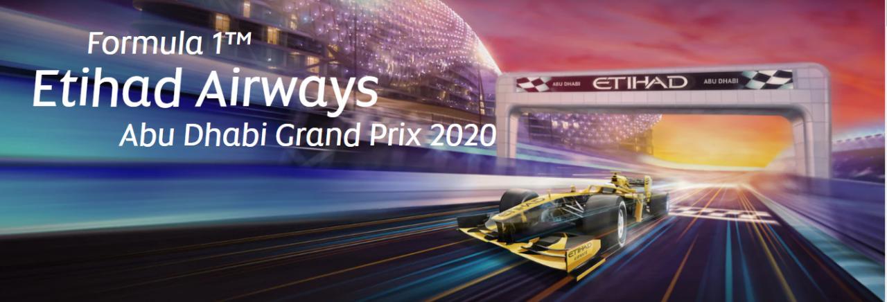 Formula 1 Etihad Airways Abu Dhabi Grand Prix 2020 - Coming Soon in UAE   