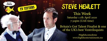 Comedy Show with Steve Hewlett - Coming Soon in UAE   