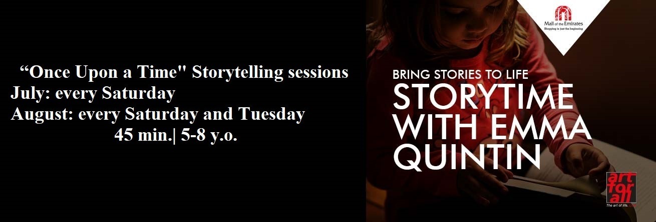 “Once Upon a Time” Storytelling Sessions - Coming Soon in UAE   