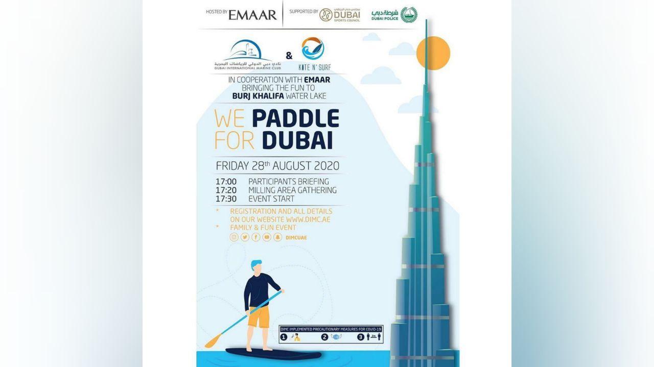 We Paddle For Dubai - Coming Soon in UAE   