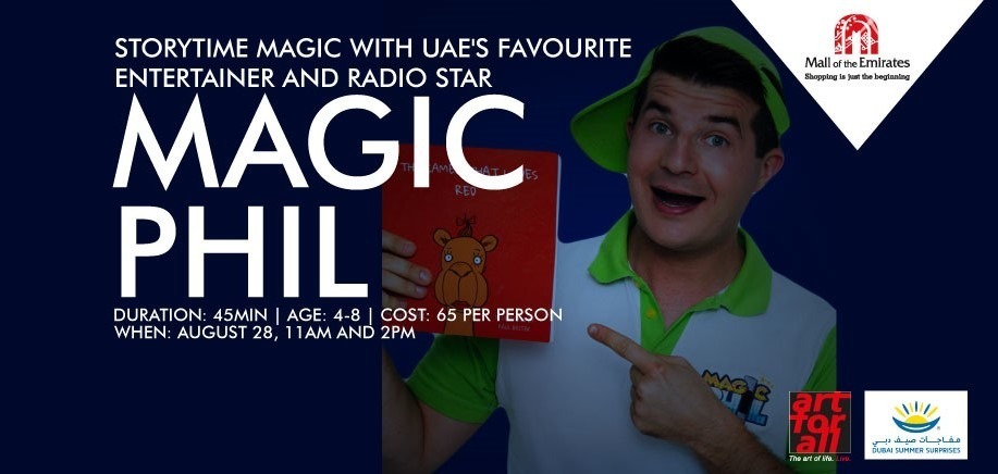 Storytime Magic with Magic Phil - Coming Soon in UAE   