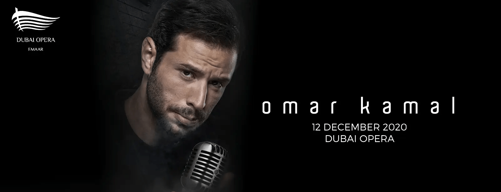 Omar Kamal at Dubai Opera - Coming Soon in UAE   