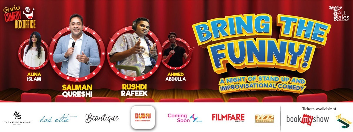 VIU Comedy Box Office – Bring the Funny - Coming Soon in UAE   