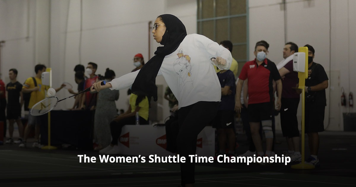 The Women’s Shuttle Time Championship - Coming Soon in UAE   