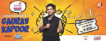 Live Laughter Nights ft Gaurav Kapoor - Coming Soon in UAE   