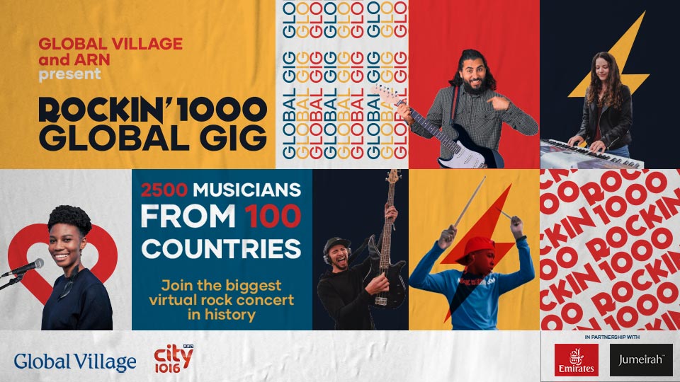 Rockin’ 1000 Global Gig - Coming Soon in UAE   