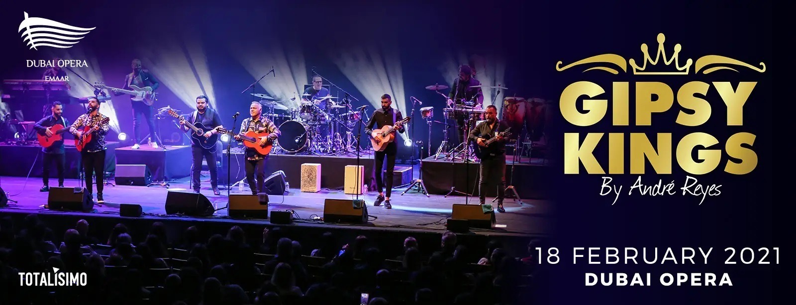 Gipsy Kings by Andre Reyes – February 2021 Performance - Coming Soon in UAE   