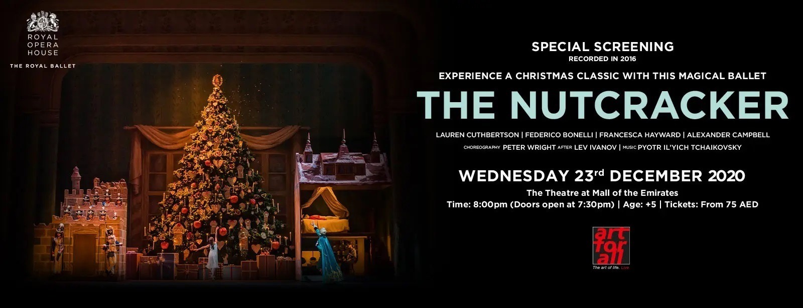 The Nutcracker Special Screening - Coming Soon in UAE   