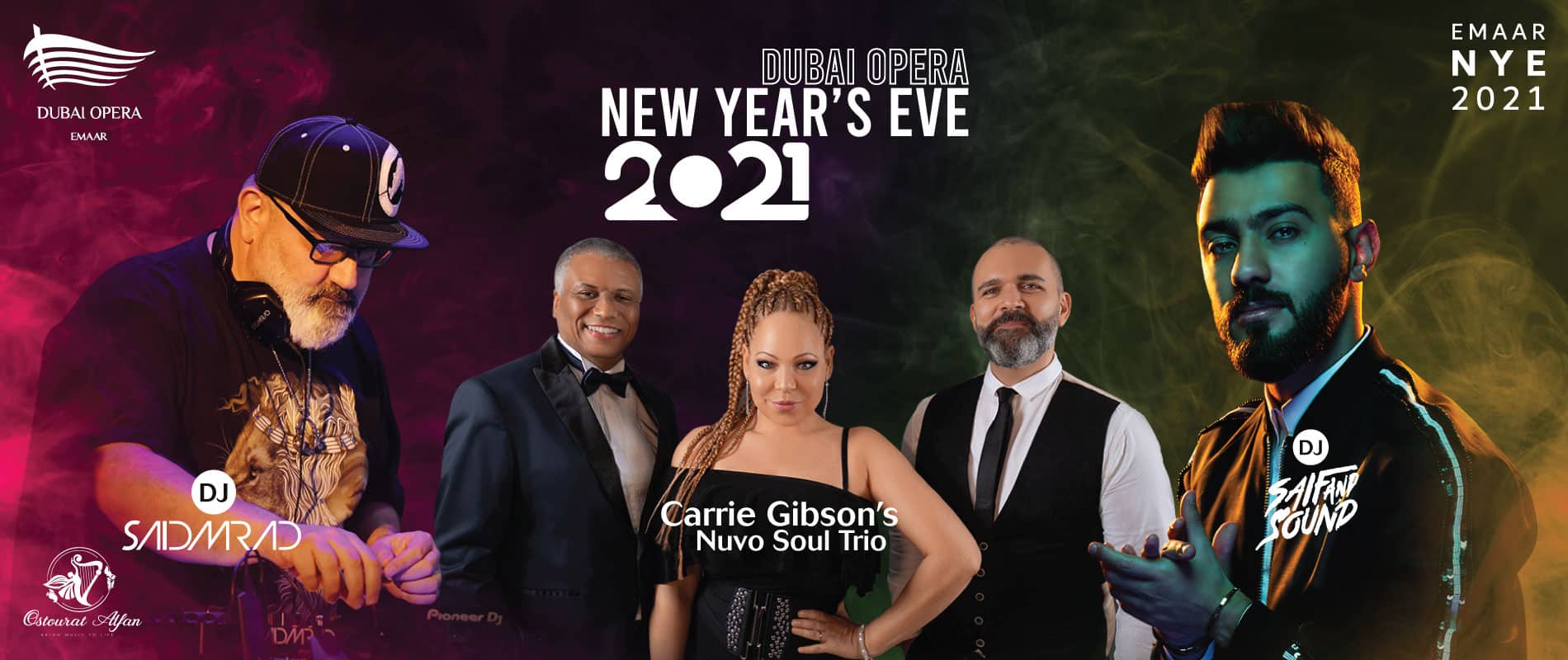 New Year’s Eve 2021 at Dubai Opera - Coming Soon in UAE   