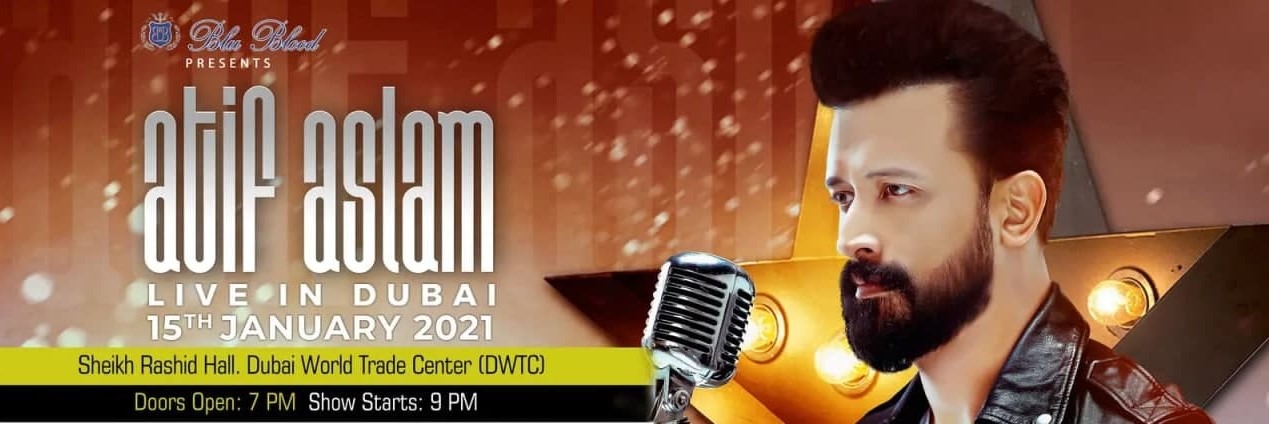 Atif Aslam Live - Coming Soon in UAE   