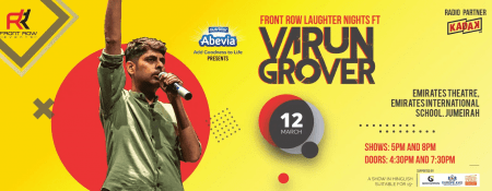 Laughter Nights ft Varun Grover - Coming Soon in UAE   