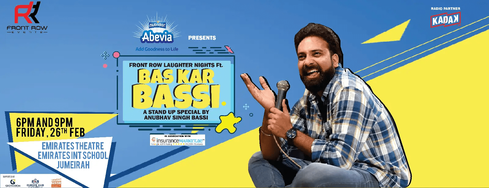 Laughter Nights with Anubhav Singh Bassi! - Coming Soon in UAE   